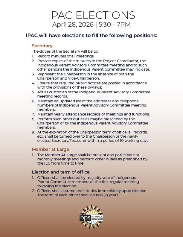 IPAC elections set for April 28 in Bismarck