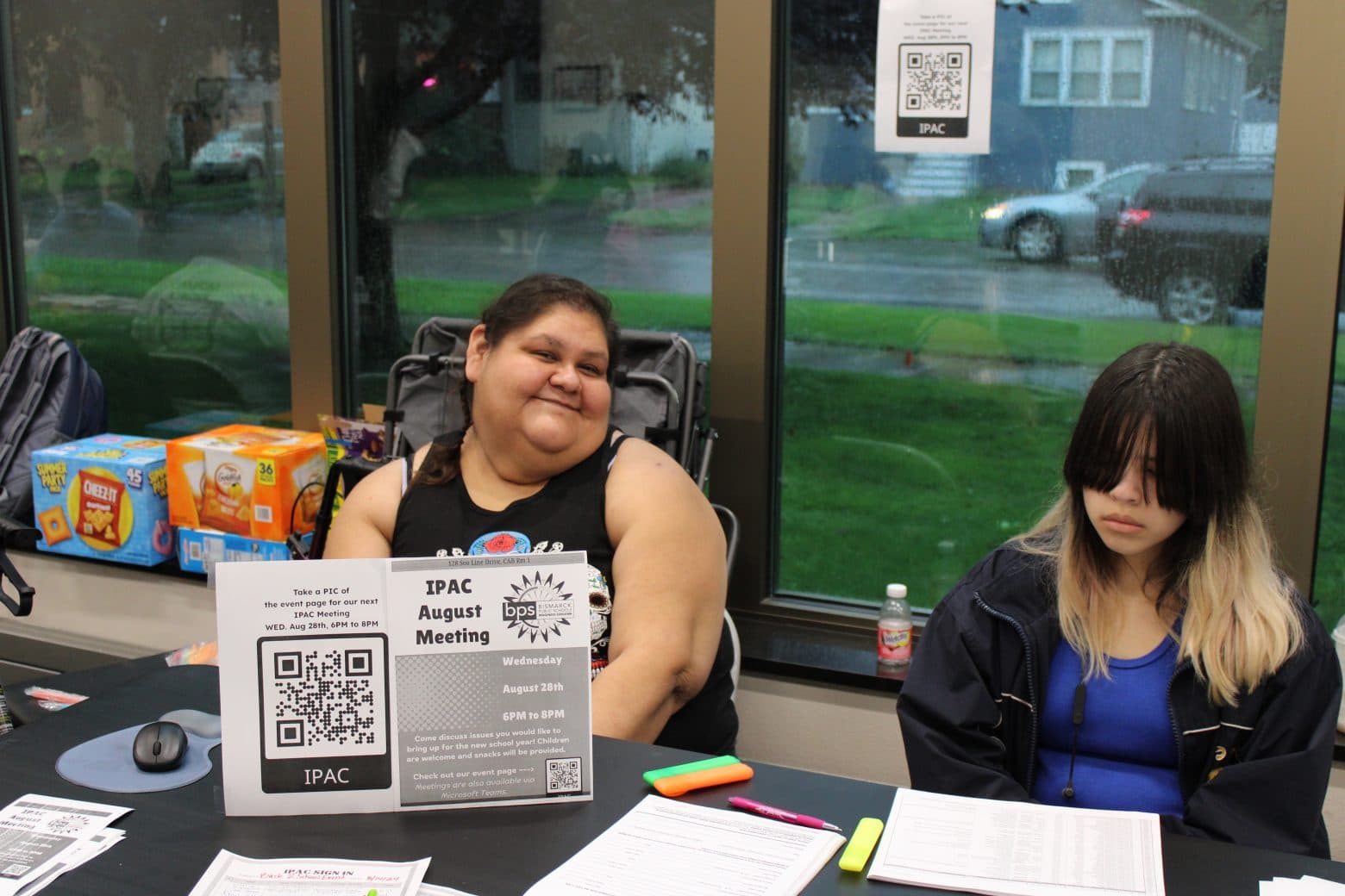 Valerie Siqueiros is the secretary of the Indigenous Parent Advisory Committee at Bismarck Public Schools. Here she is pictured participating in their back-to-school event, which drew hundreds in August 2024.