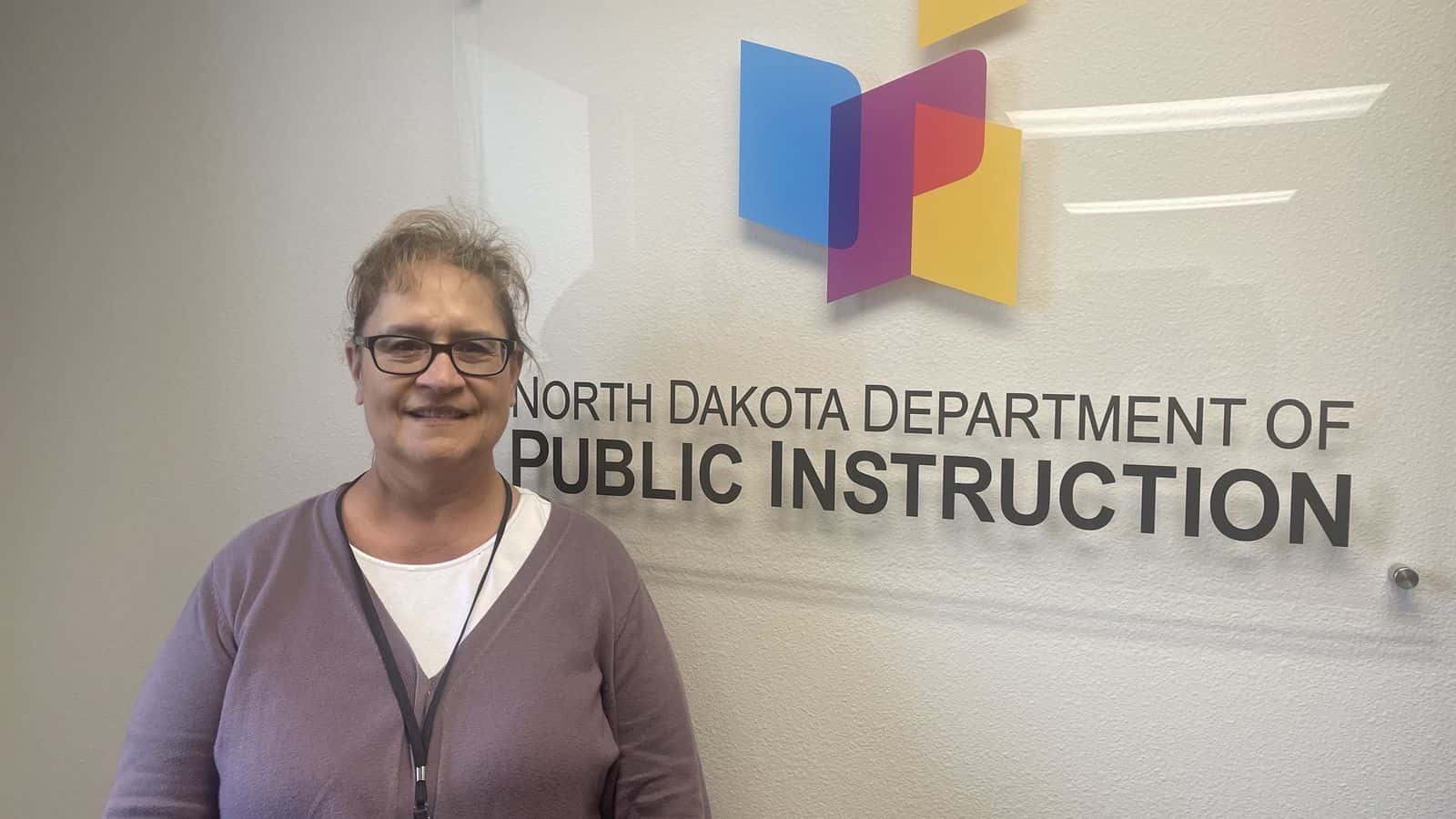 Lucy Fredericks, director of Indian and Multicultural Education for North Dakota, collaborates with different offices to meet North Dakota's Native students' needs. Photo by Adrianna Adame