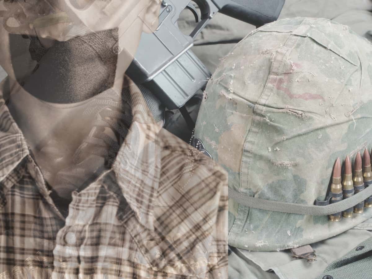 Sexual assault in the military is not uncommon - photo created by Sara Marcum