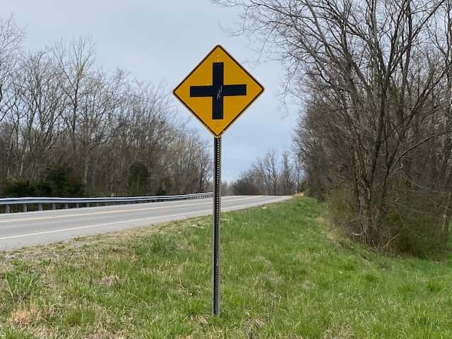 Crossroads Sign
