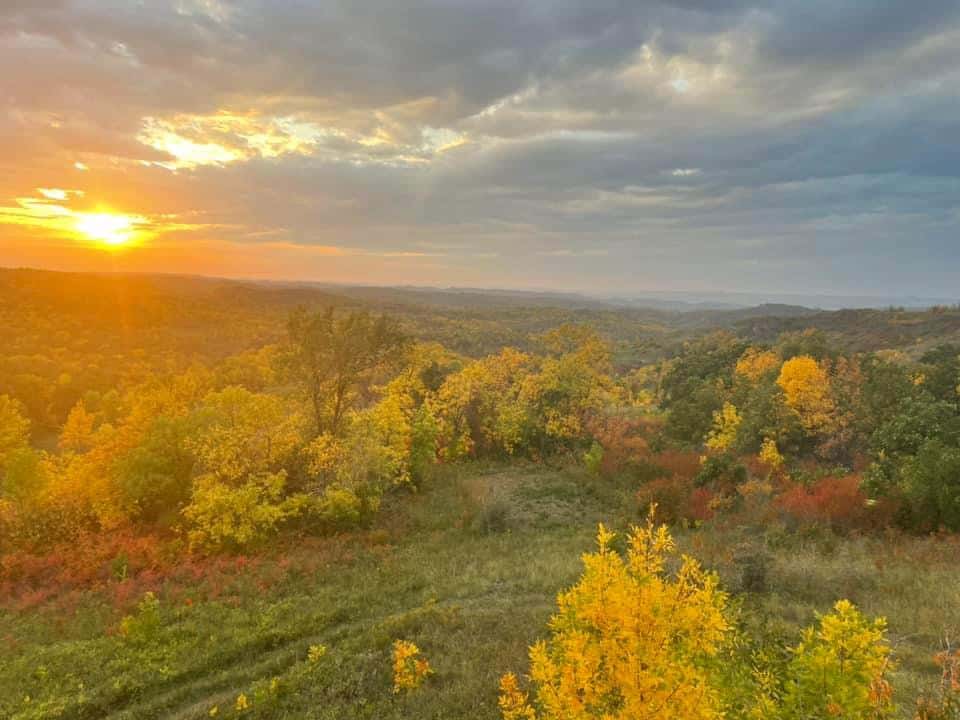 Individual Indian allotted land parcel on the Fort Berthold Reservation in North Dakota. PHOTO CREDIT/Castle Fox