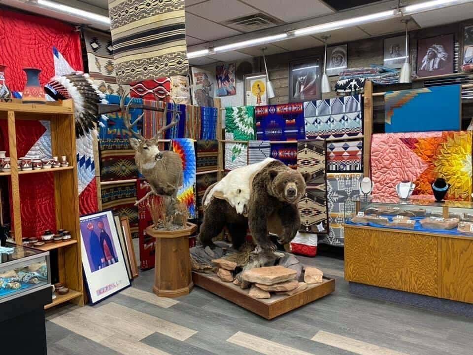 Ryan Wilson, the owner of Great Plains Indian Trading, is announcing his move to support Native business in New Town on Jan. 31. (Photo Courtesy of Great Plains Indian Trading)