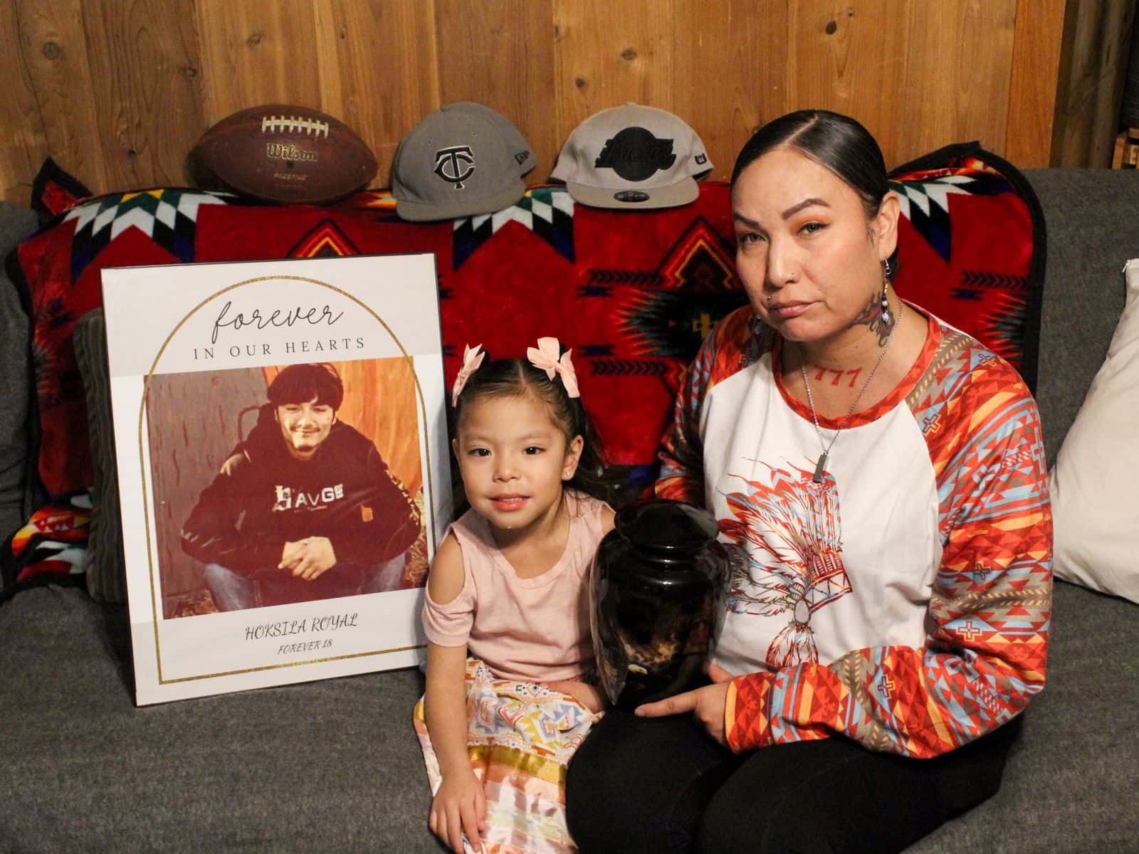 Brittney Rough Surface and grand daughter