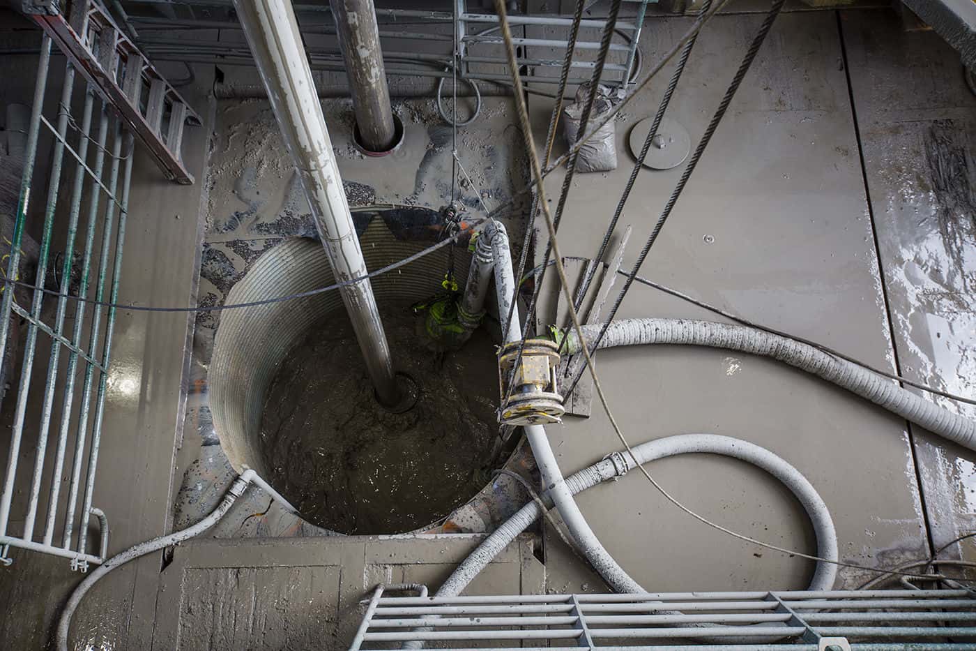 A Wold Energy Partners oil well beneath a drilling rig outside of Rolling Hills as viewed from an opening in the storage room. A committee is a developing a plan that would allow companies to start drilling some wells without applying for a permit.
Josh Galemore, Star-Tribune