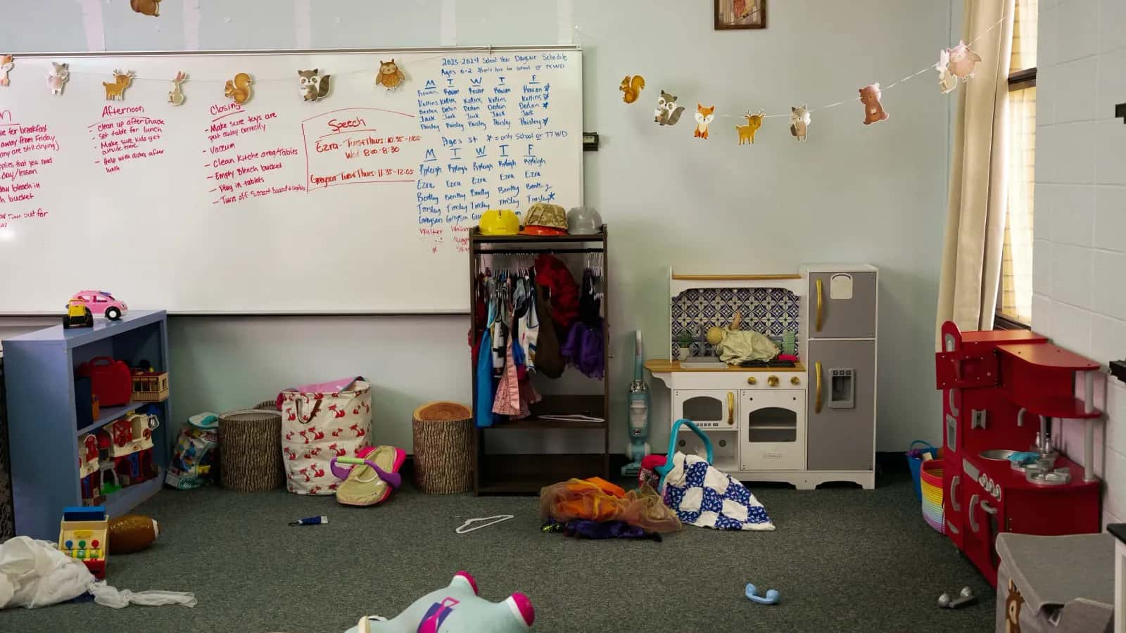 Little Diamondbacks Daycare, inside the Dutton/Brady School in Dutton-Brady, Montana.
Rebecca Stumpf/High Country News