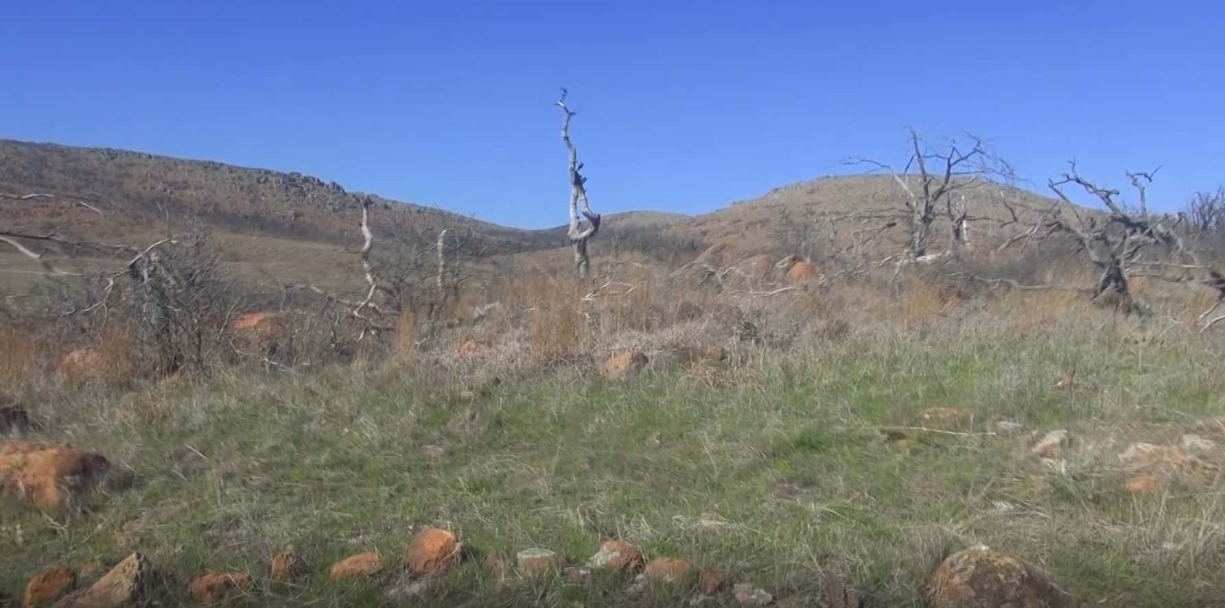 Medicine Wheel in Wichita Mountains, Oklahoma