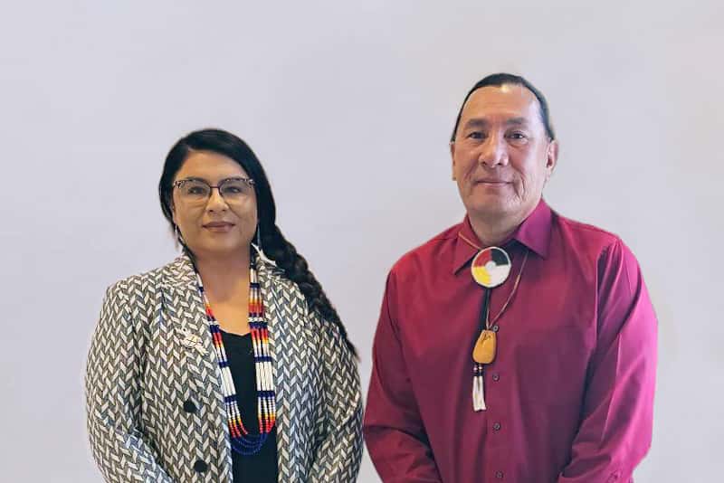 Collette Brown and Doug Yankton, citizens of the Spirit Lake Natio, fought for Native voting rights in the Turtle Mountain Band of Chippewa Indians vs. Michael Howe case. Photo Courtesy of the Native American Rights Fund