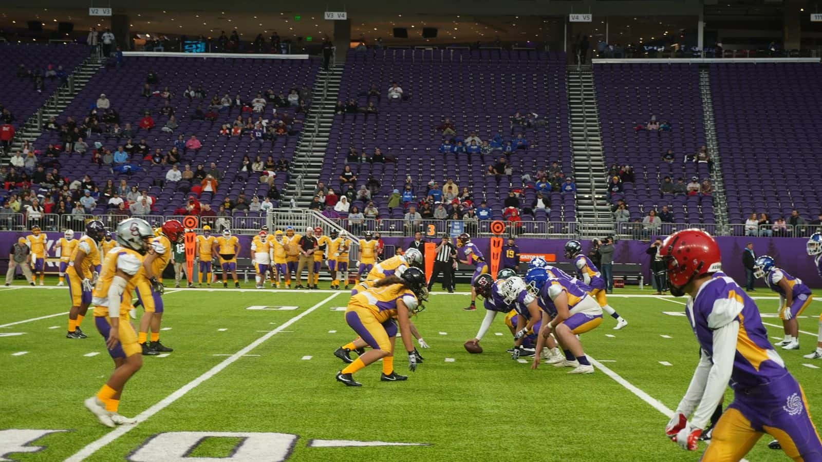 Following the NAAF leadership camp this weekend, Native American athletes from Tribal Reservations across the country will compete against one at a free exhibition game on Jan. 7th at the Frisco Star. (Photo courtesy of Native American Athletic Foundation)