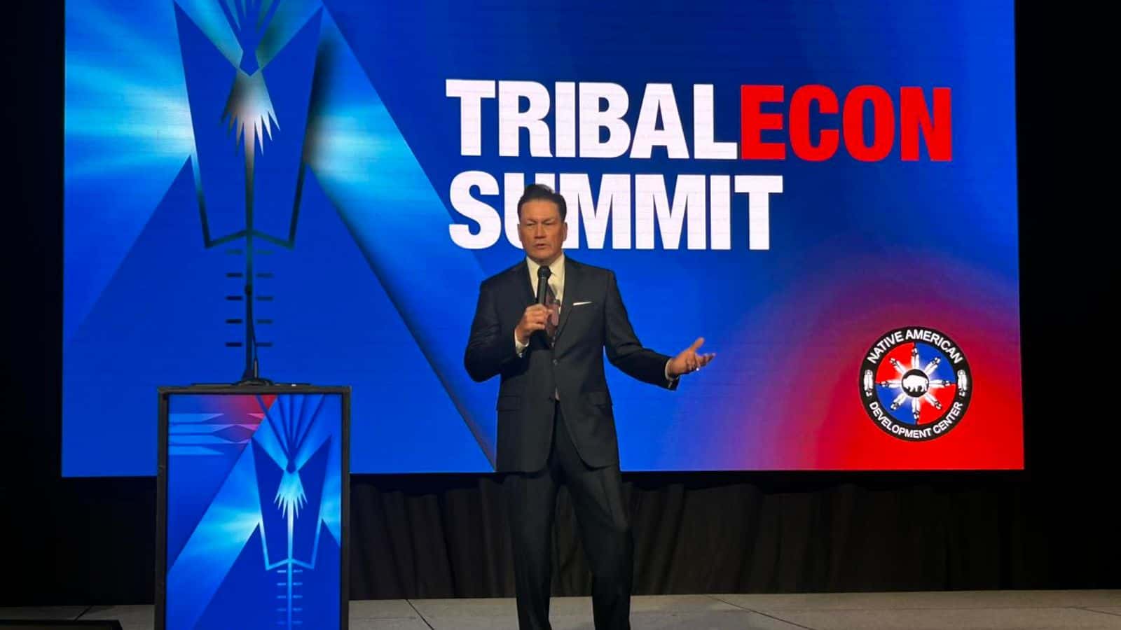 Gary “Litefoot” Davis, an entrepreneur and actor, shared 30 years of insights on harnessing entrepreneurial spirit to create opportunities for community empowerment and meaningful change during his keynote at the Tribal Econ Summit on Jan. 23. (Instagram)