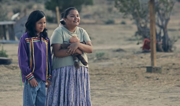 The 2023 film, "Frybread Face and Me," written and directed by Billy Luther, Navajo, features Kier Tallman, left, as Benny, and Charley Hogan, as Frybread Face. The two cousins meet when Benny goes to spend the summer with his grandmother on the Navajo Reservation. The film premiered at the South by Southwest Film Festival in Austin, Texas, on March 11, 2023. (Photo courtesy of Cybelle Codish via South by Southwest Film Festival)